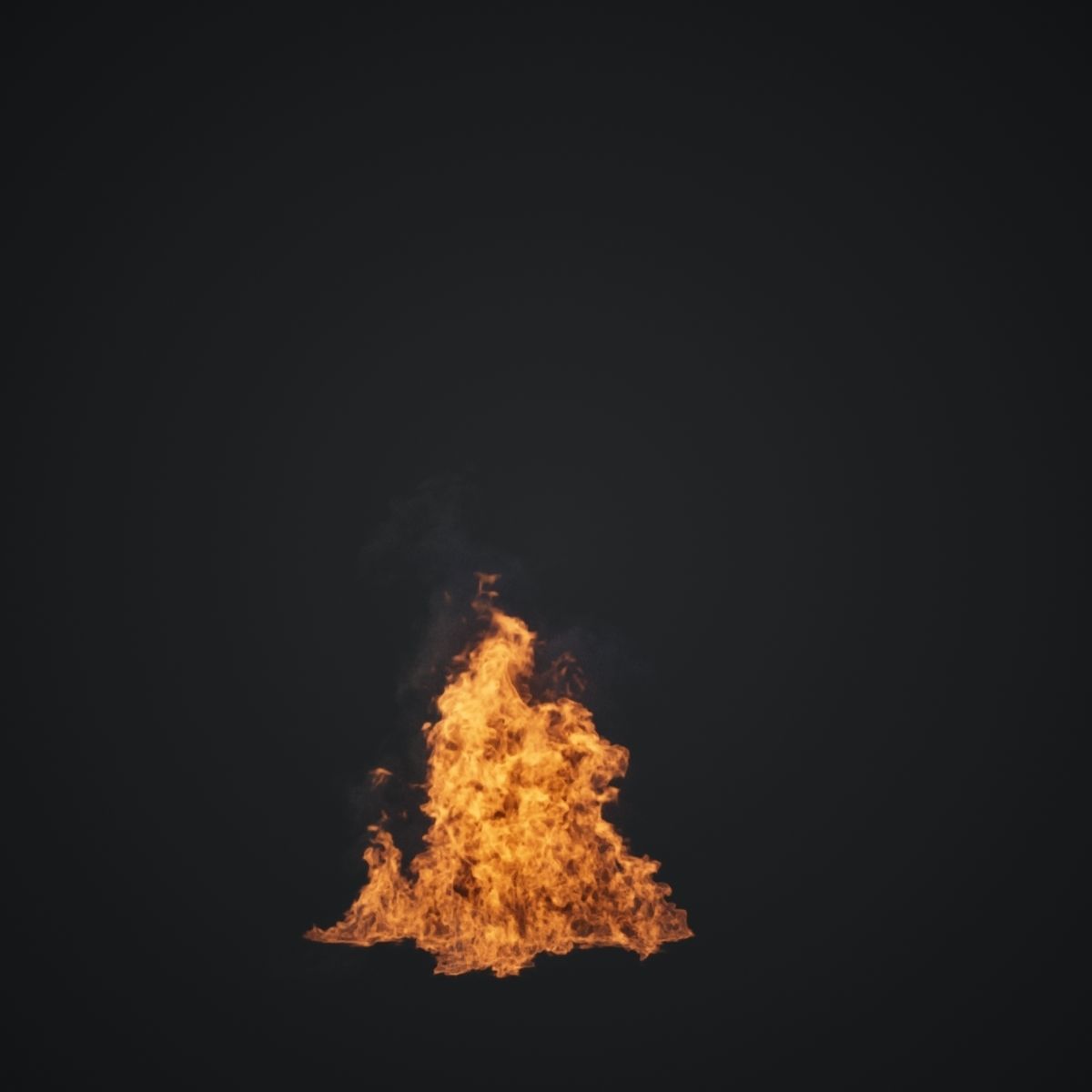 VDB Animated Fire Loop 2 3D model_2