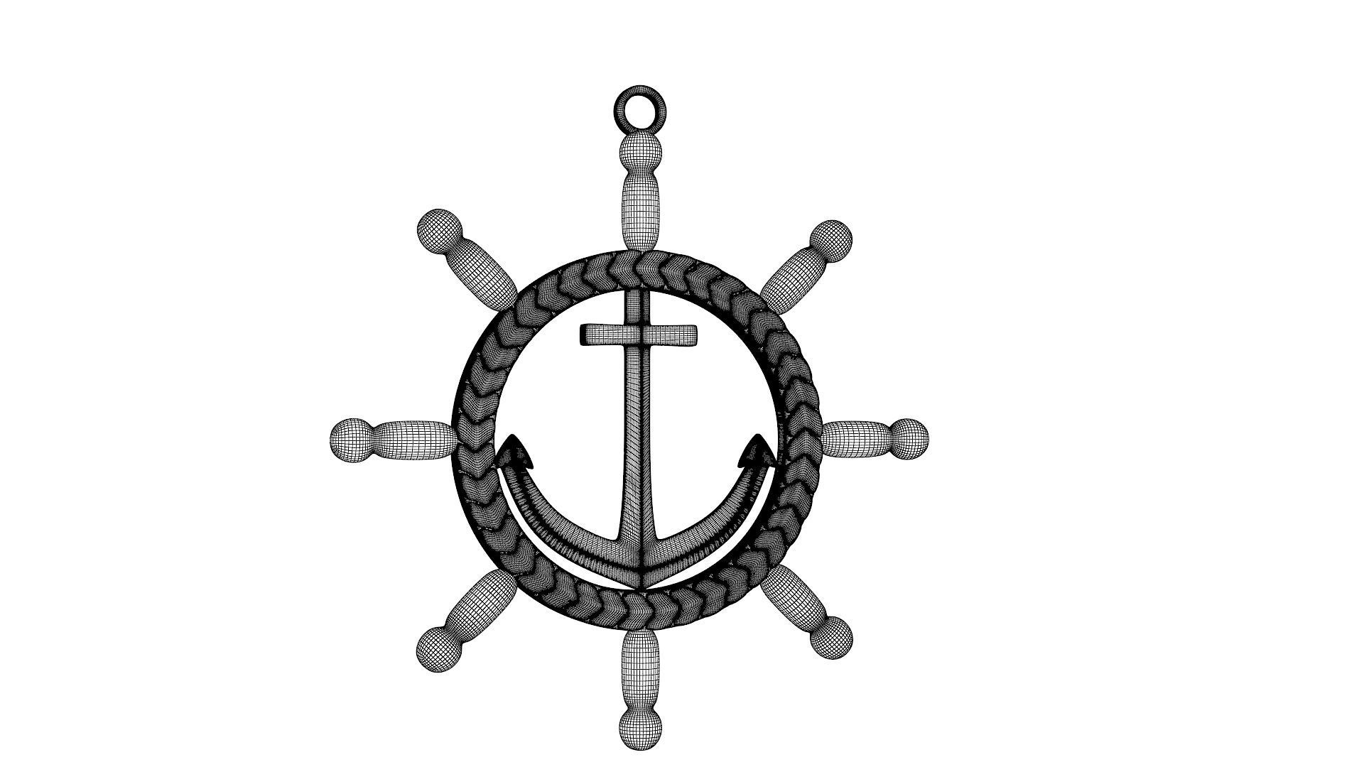 Anchor 3D model_7