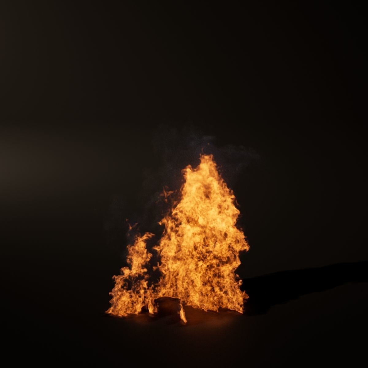 VDB Animated Fire Loop 1 3D model_6