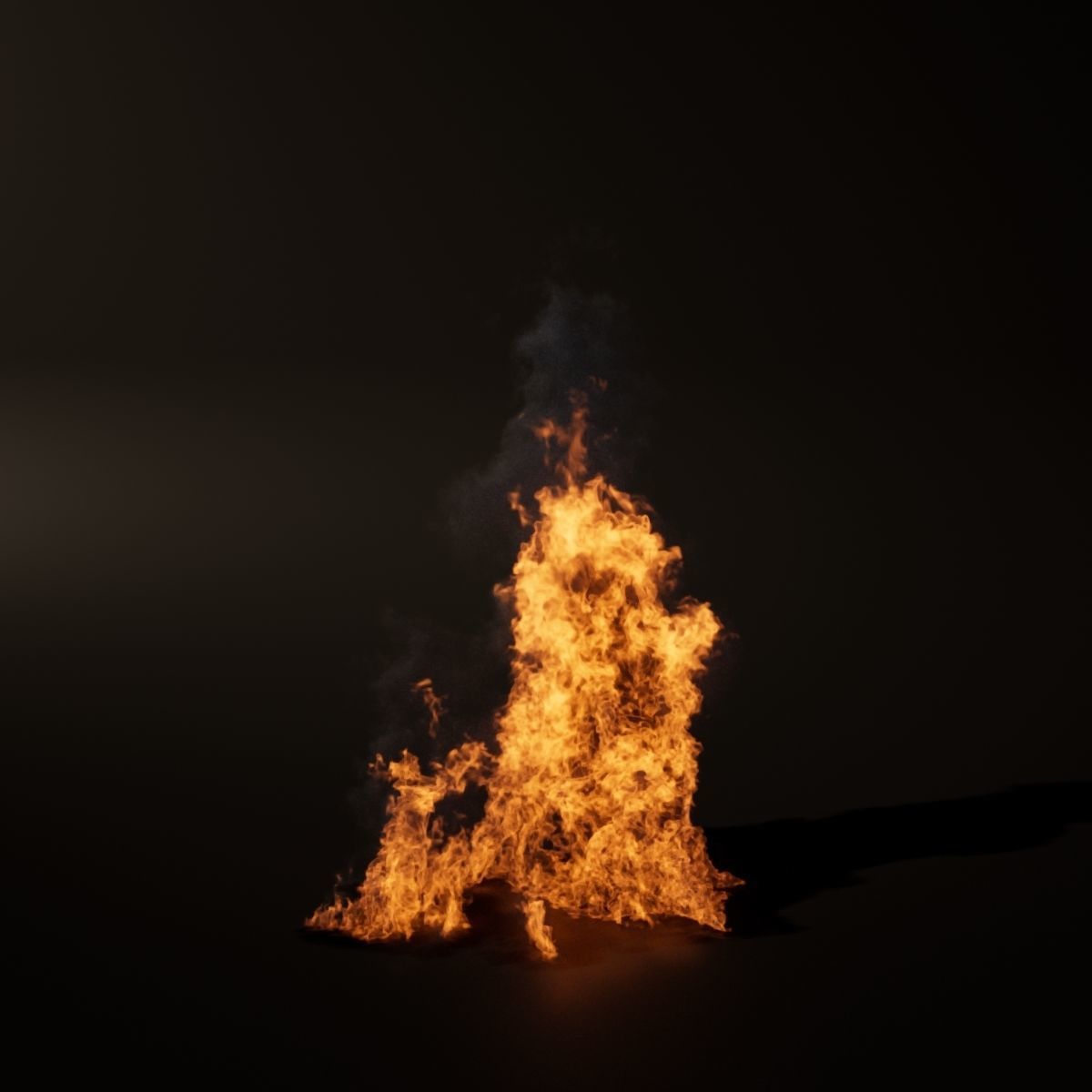 VDB Animated Fire Loop 1 3D model_3