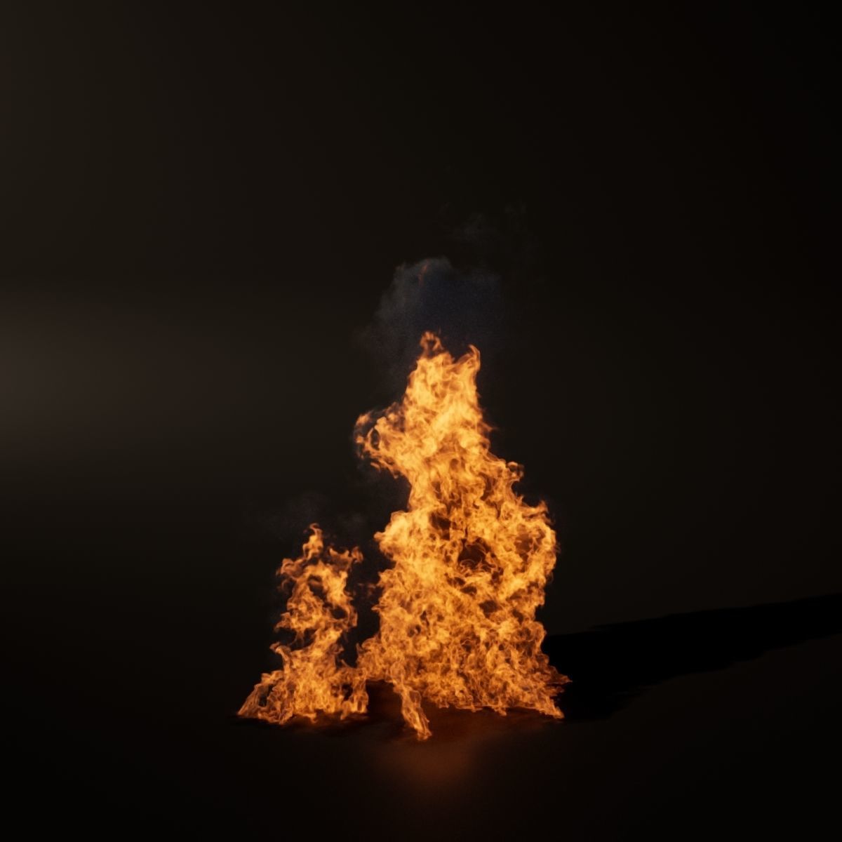 VDB Animated Fire Loop 1 3D model_10