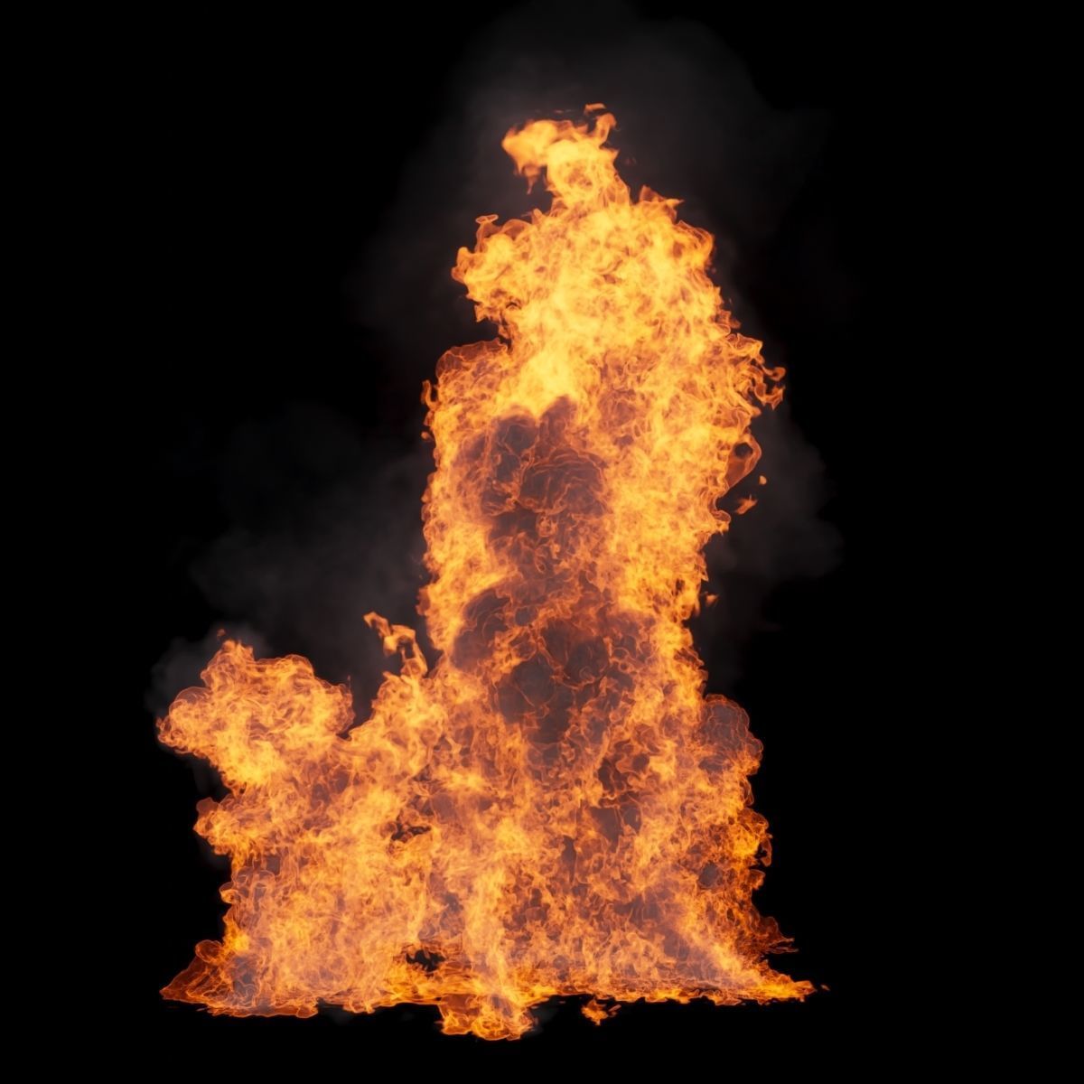 VDB Animated Fire Loop 1 3D model_19