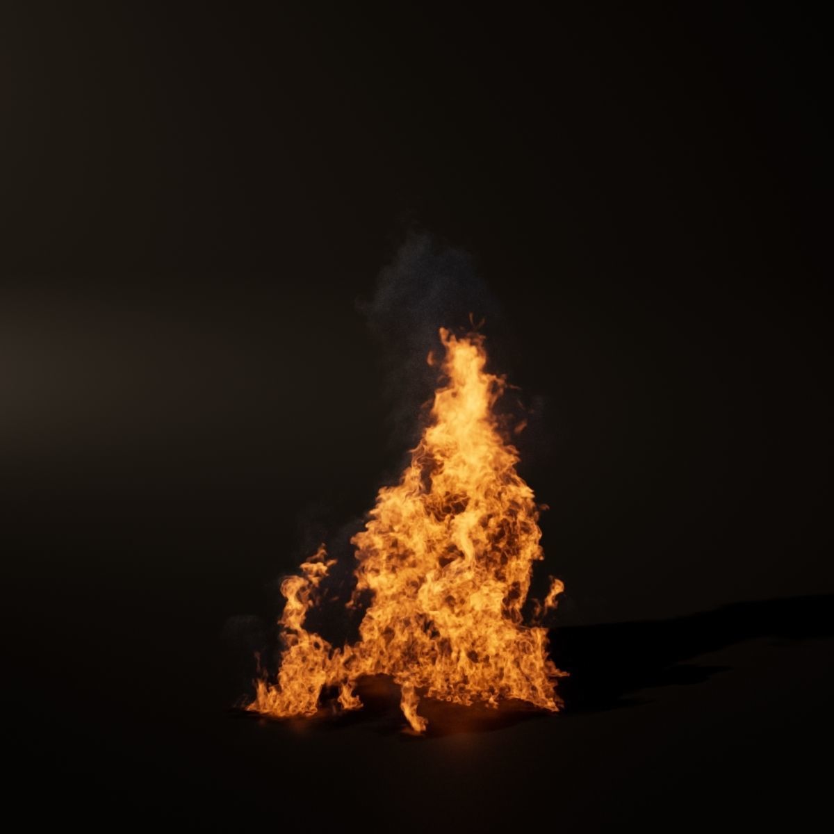 VDB Animated Fire Loop 1 3D model_8