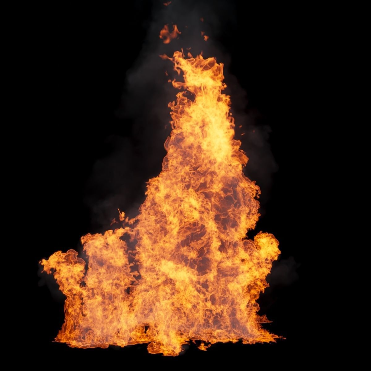 VDB Animated Fire Loop 1 3D model_27