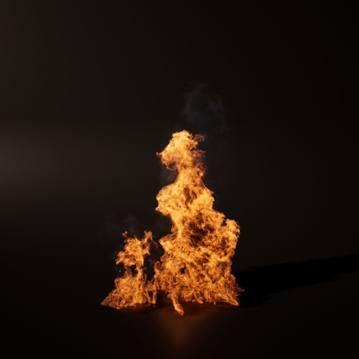 VDB Animated Fire Loop 1 3D model_7