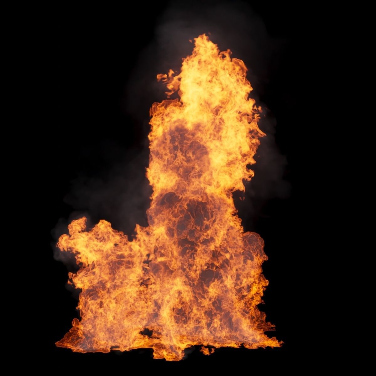 VDB Animated Fire Loop 1 3D model_26