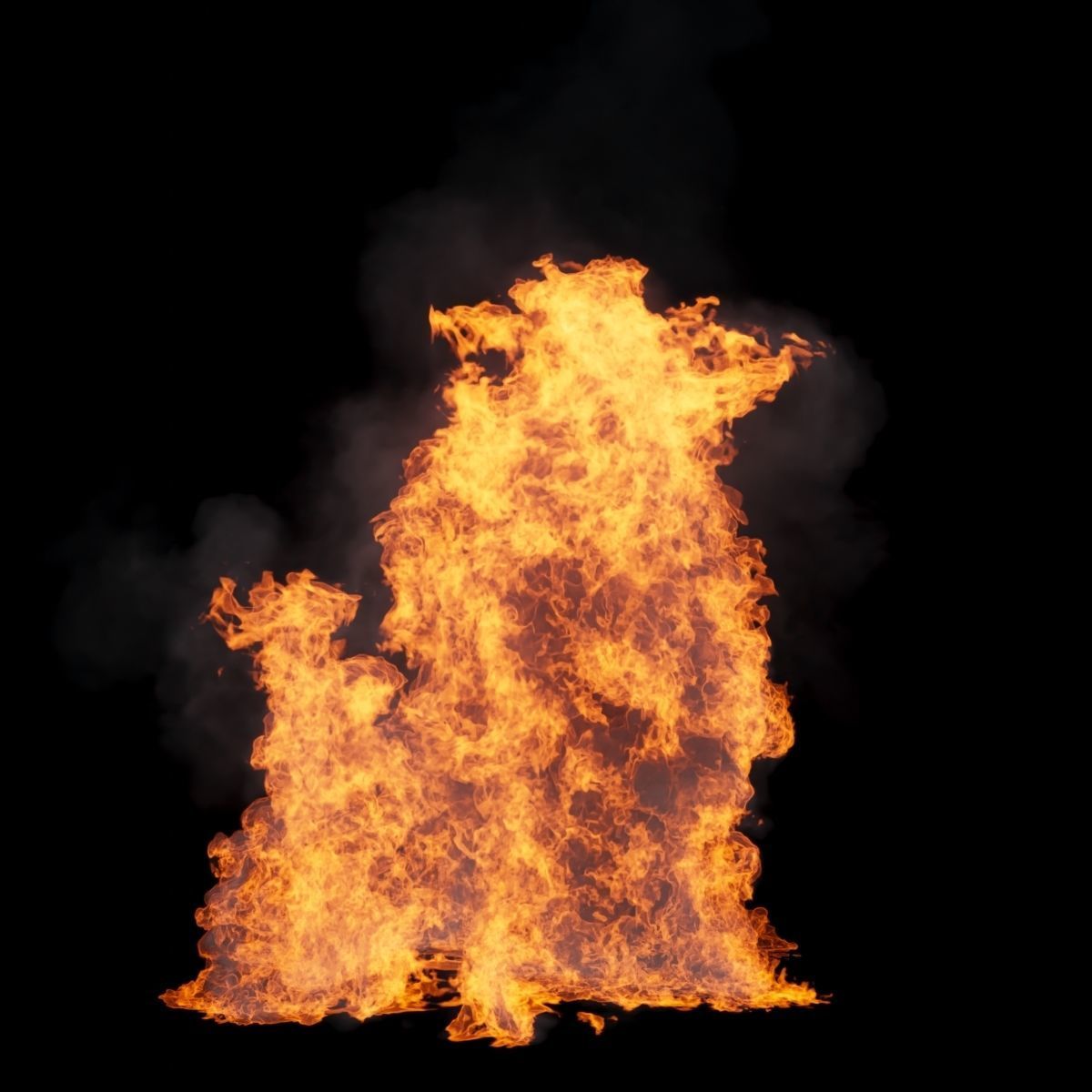 VDB Animated Fire Loop 1 3D model_13