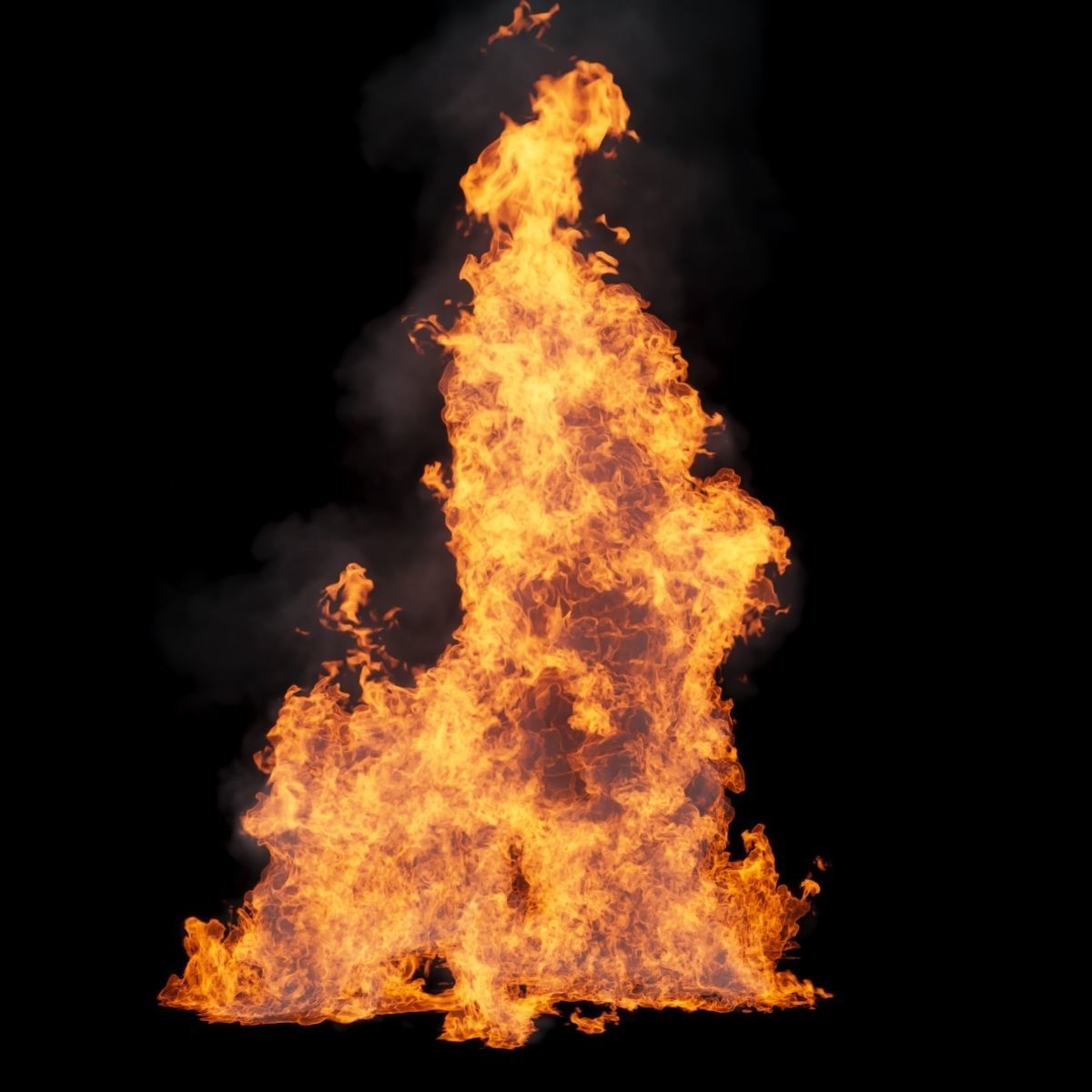 VDB Animated Fire Loop 1 3D model_14