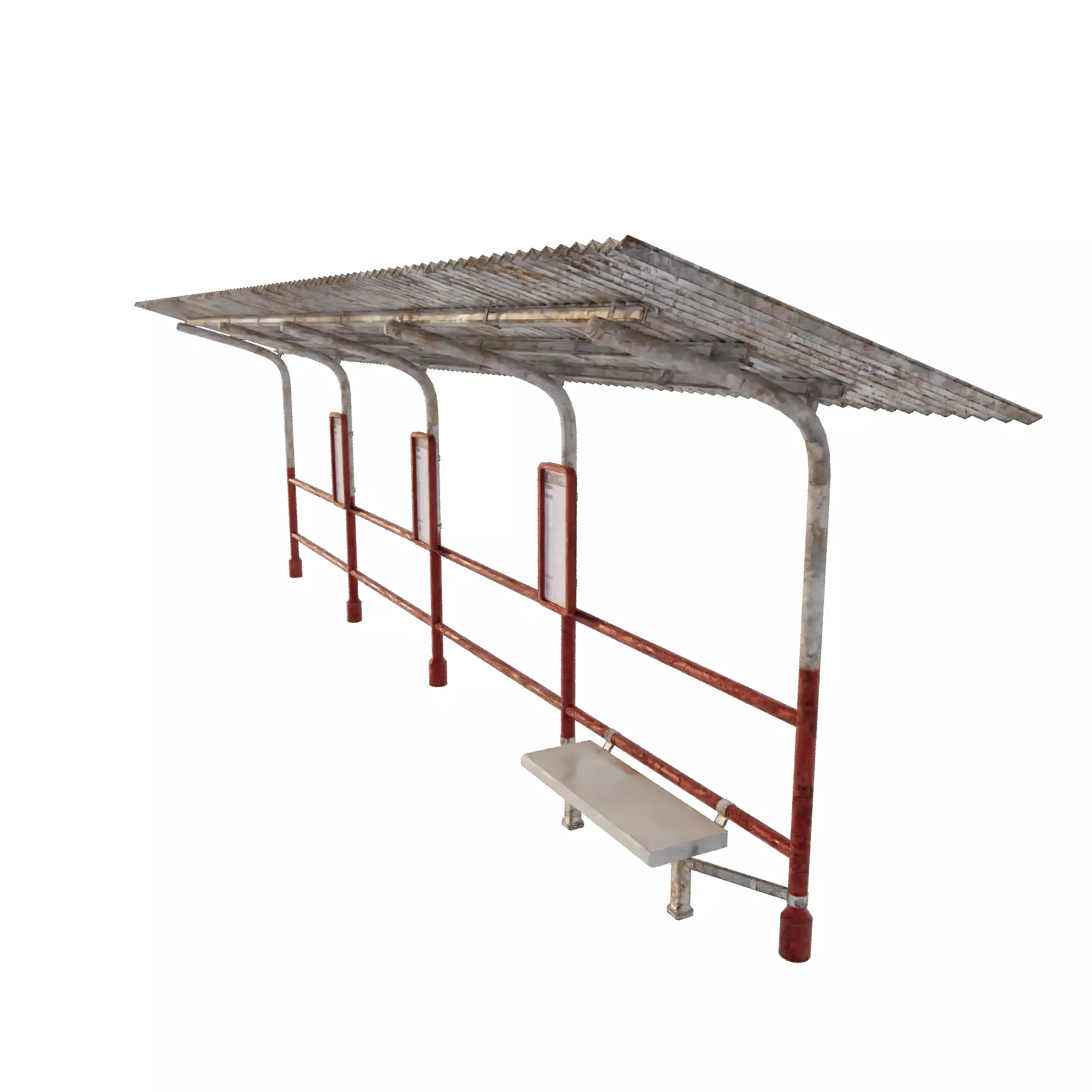 Hong Kong Bus Station 3D model_0