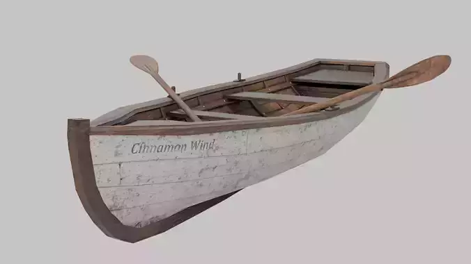 Rowing Boat 3D model