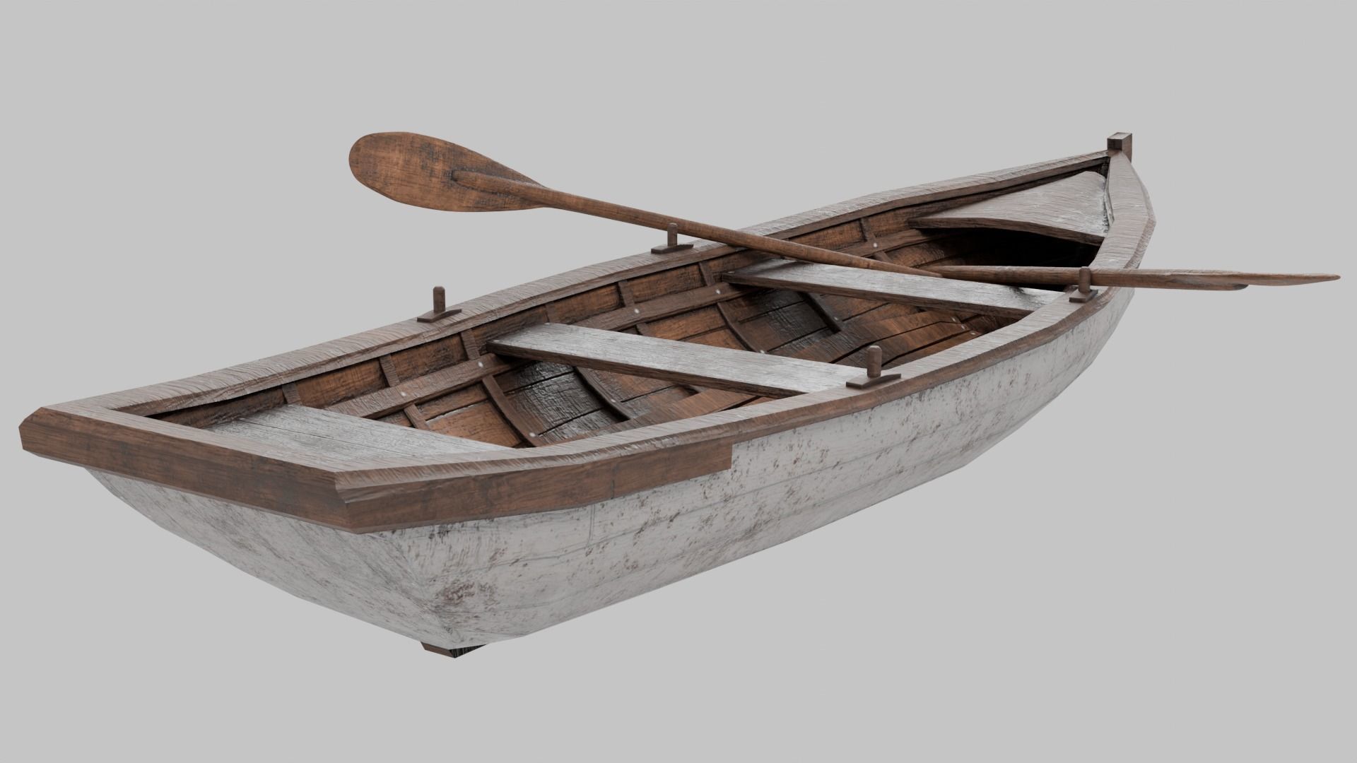 Rowing Boat 3D model_4