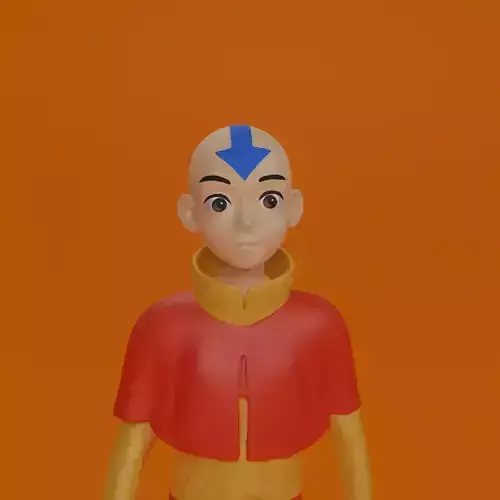 Aang - Avatar The Airbender 3D Model