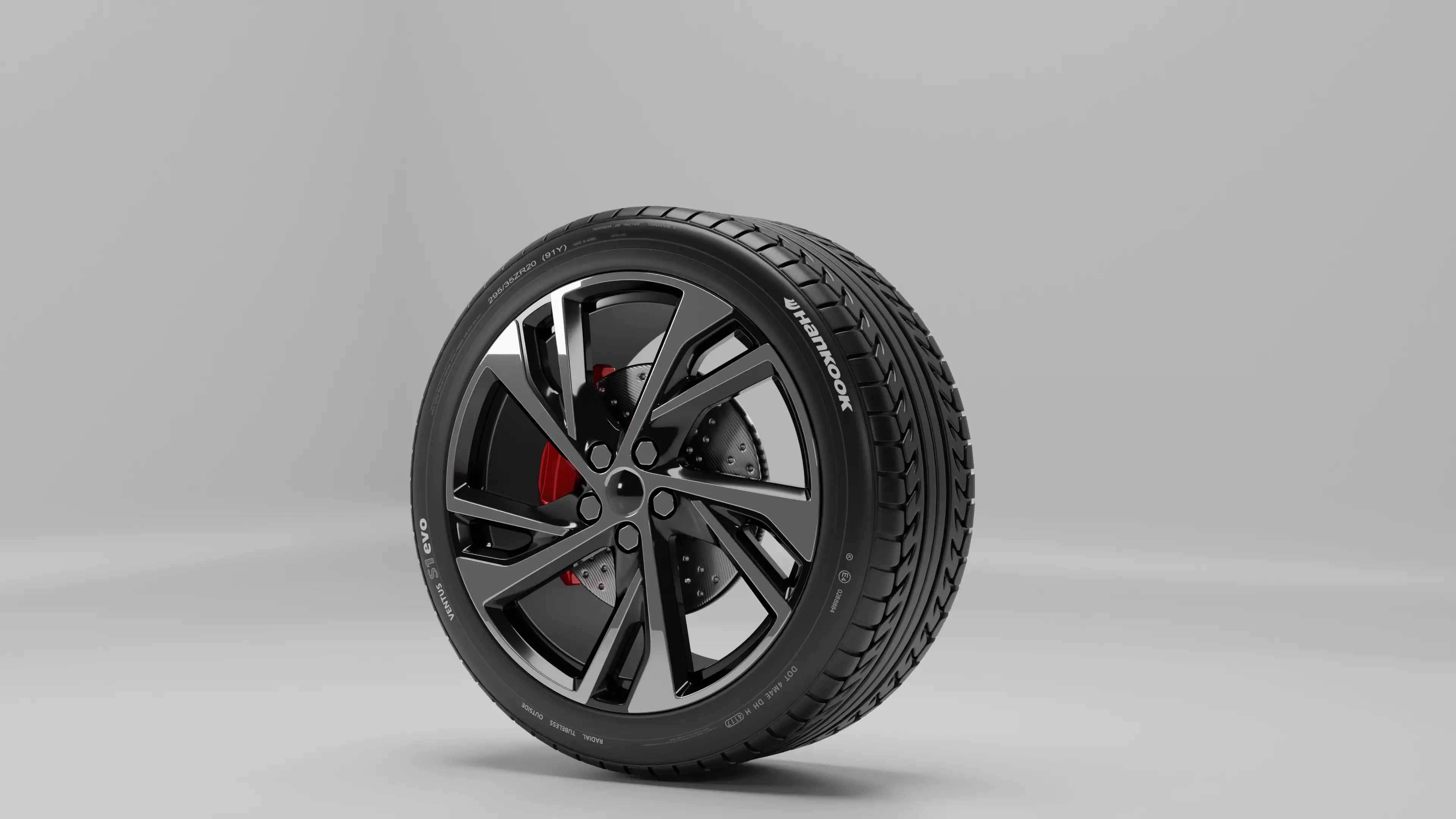 High quality Realistic tyre 3D model_0
