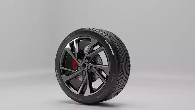 High quality Realistic tyre 3D model