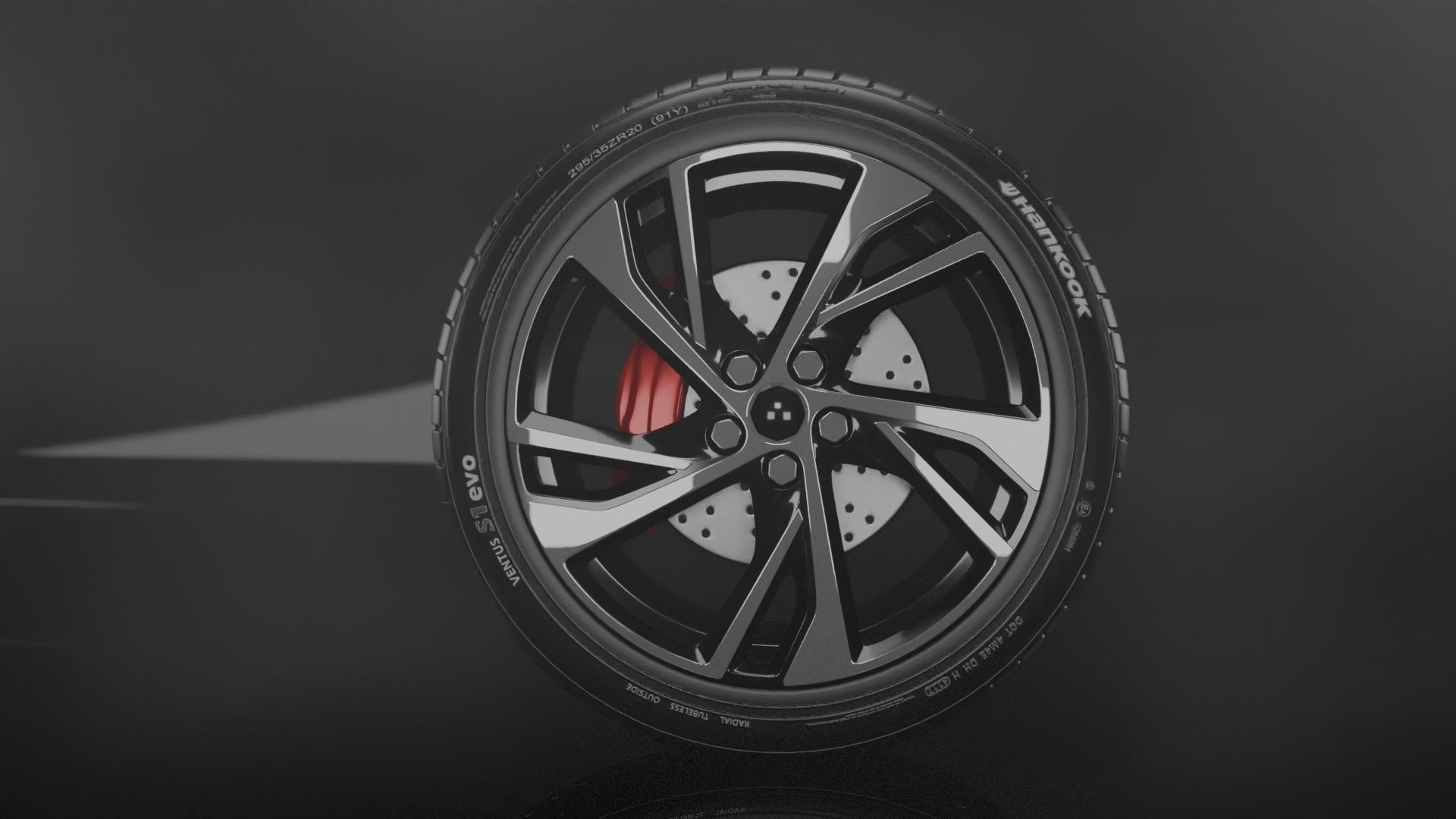 High quality Realistic tyre 3D model_13