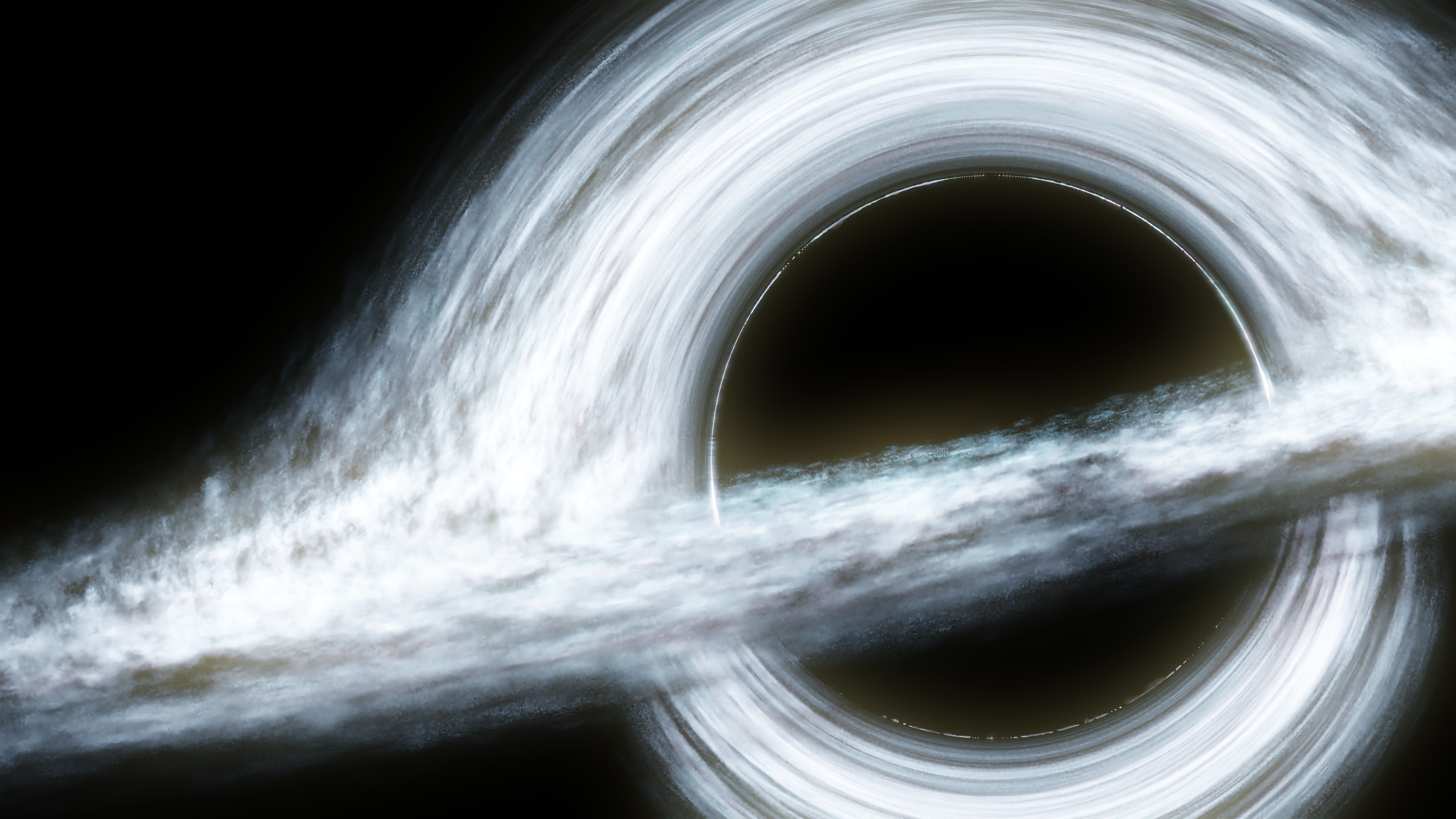 Black Hole - realistic Low-poly 3D model_4