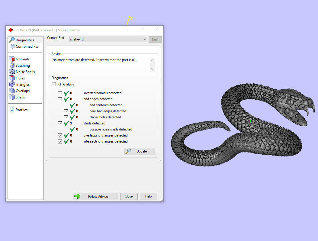 SNAKE 3D print model_6