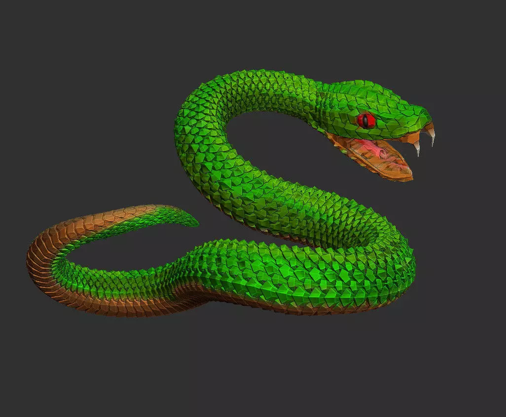 SNAKE 3D print model_0