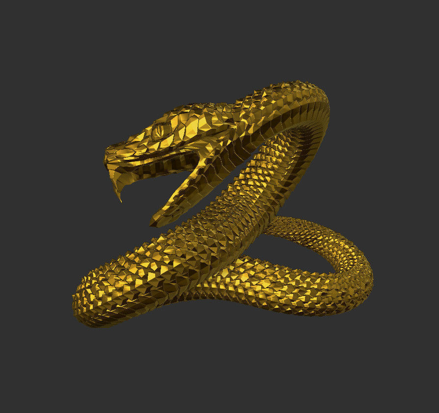 SNAKE 3D print model_5