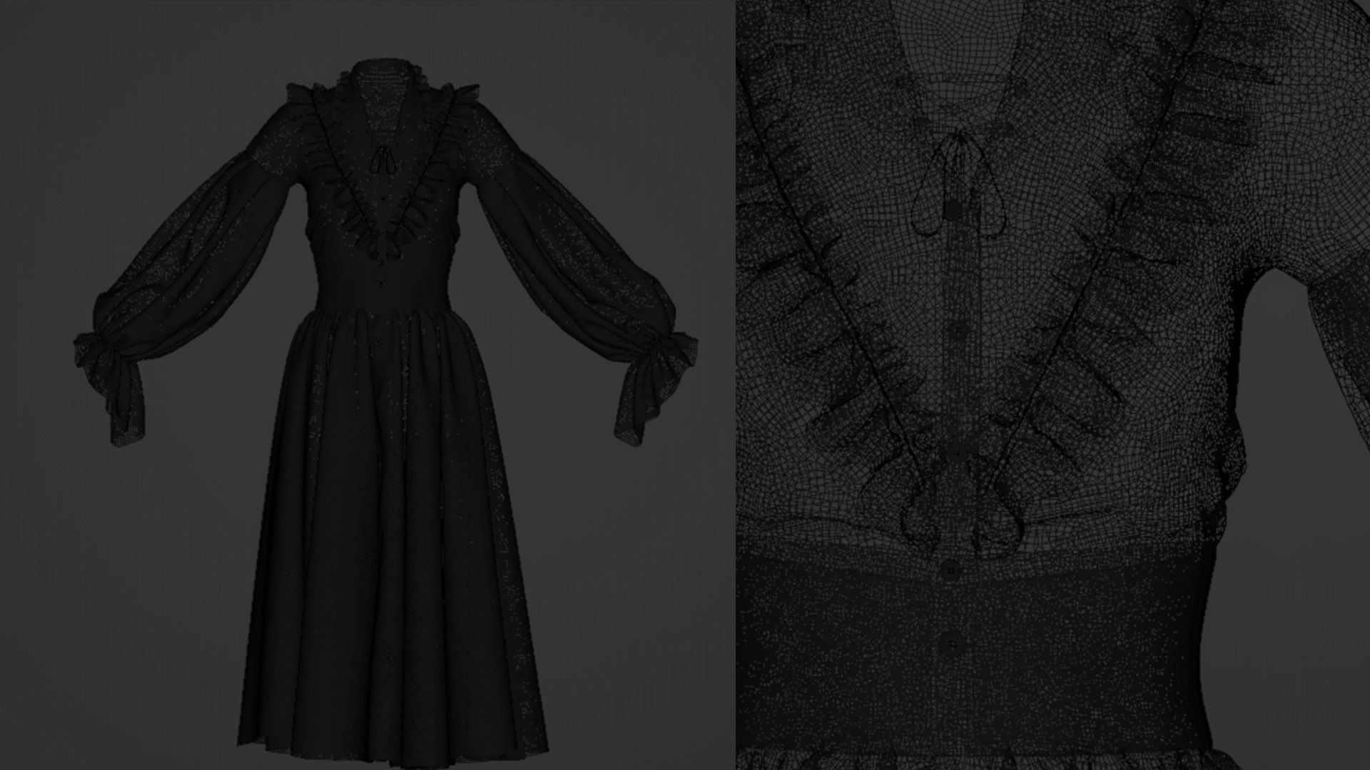 3 Dresses for women vol01 3D model_5