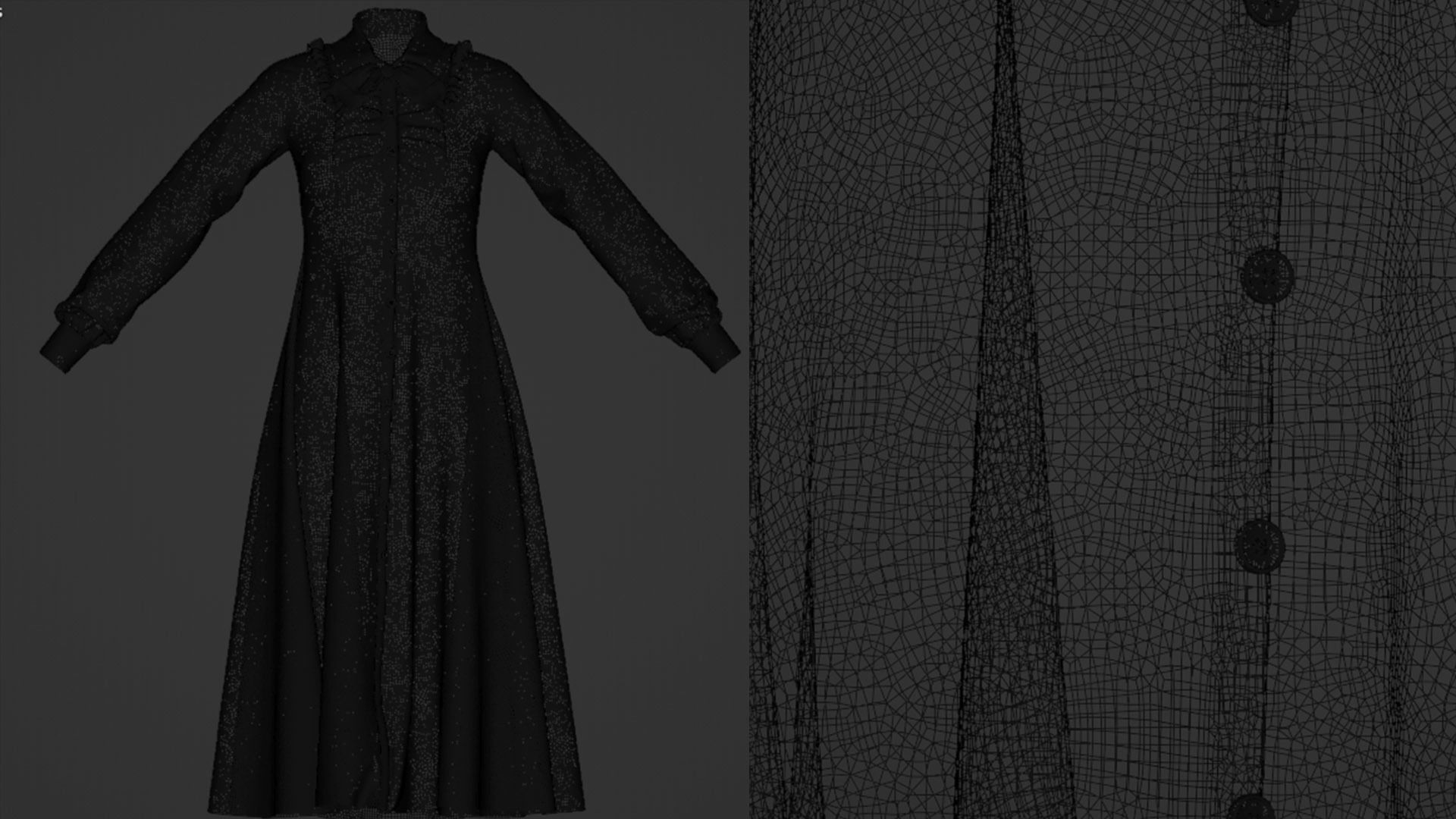 3 Dresses for women vol01 3D model_7