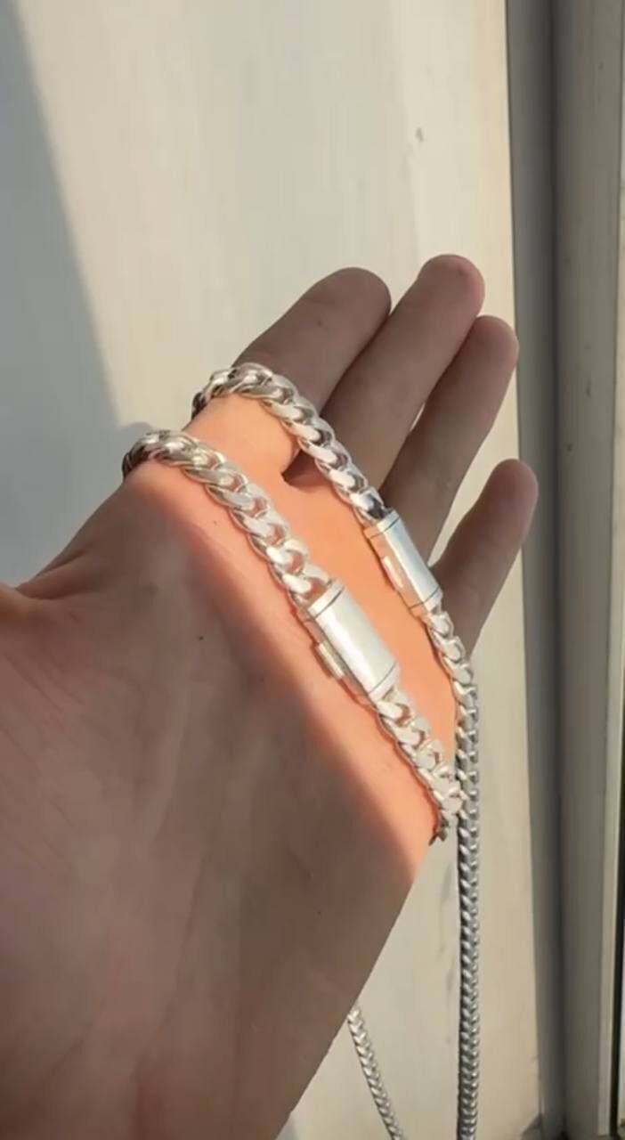 3D Model of a Metal Chain Clasp 3D print model_5