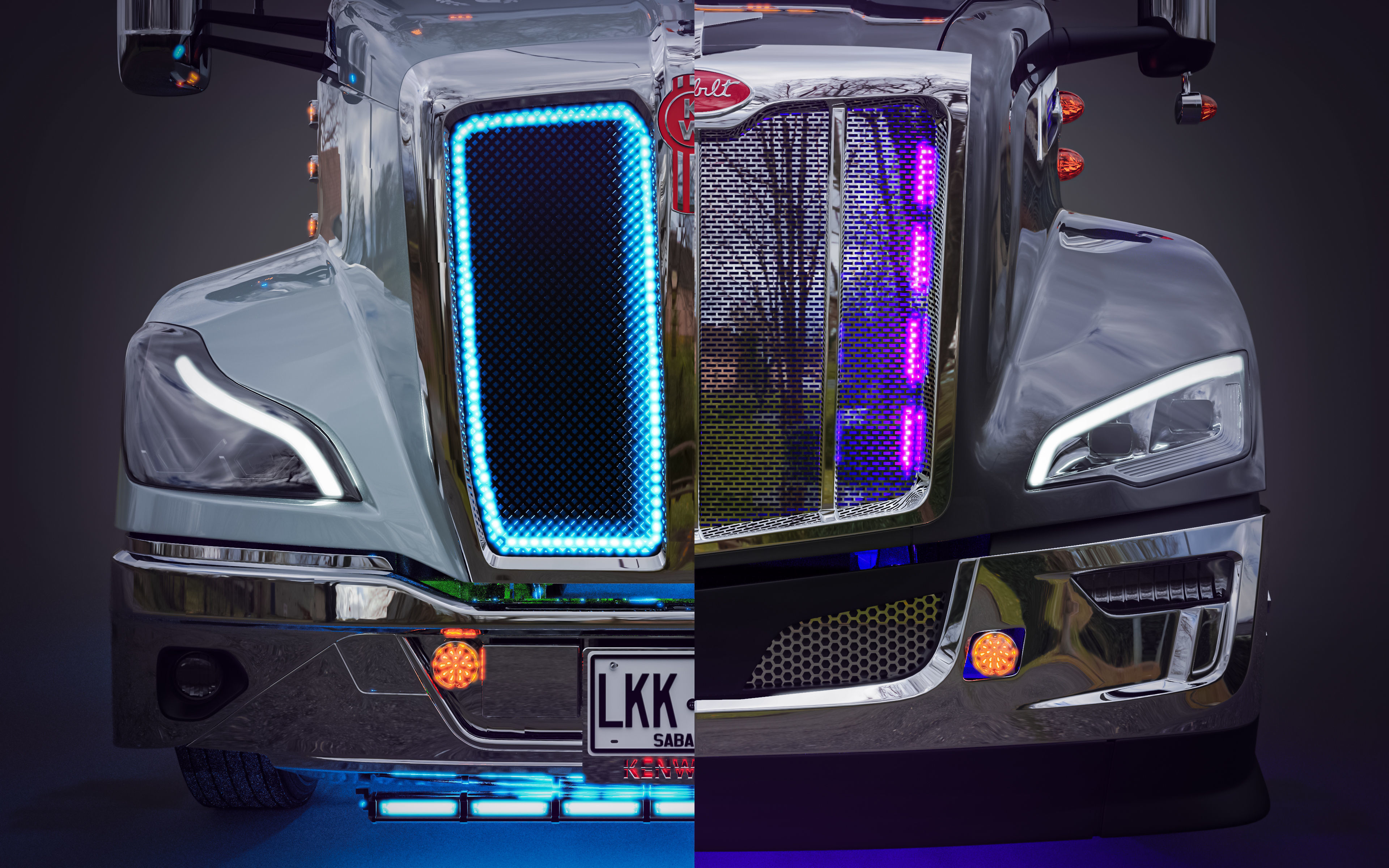 Pack Next Generation trucks 3D model_3