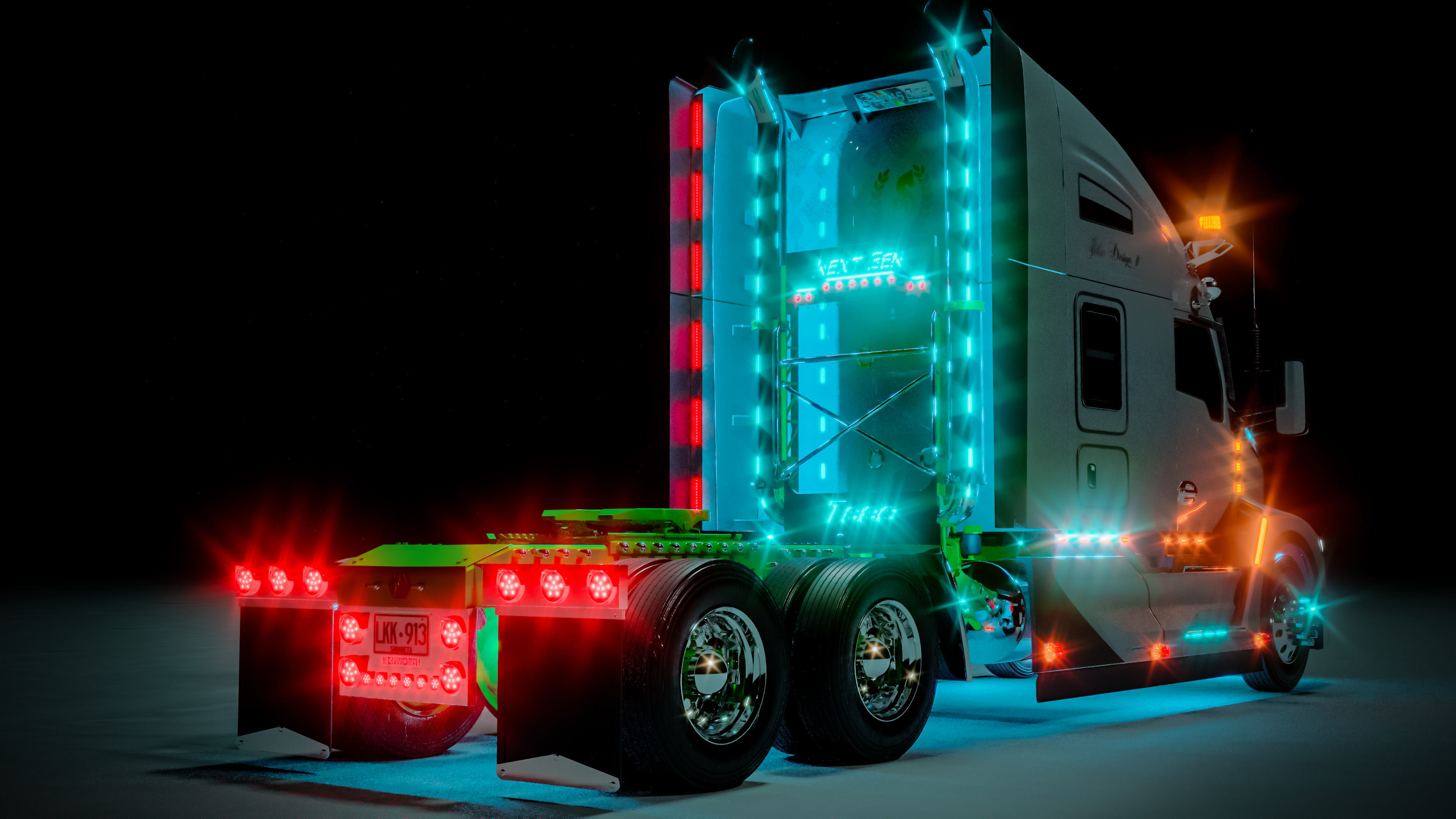 Pack Next Generation trucks 3D model_27