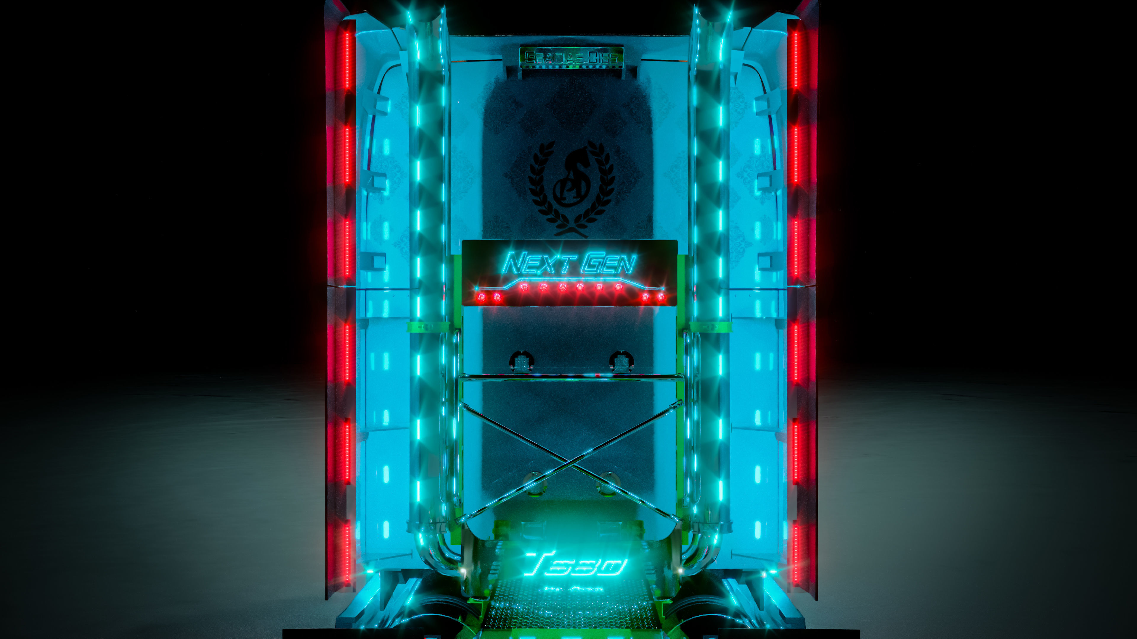 Pack Next Generation trucks 3D model_28