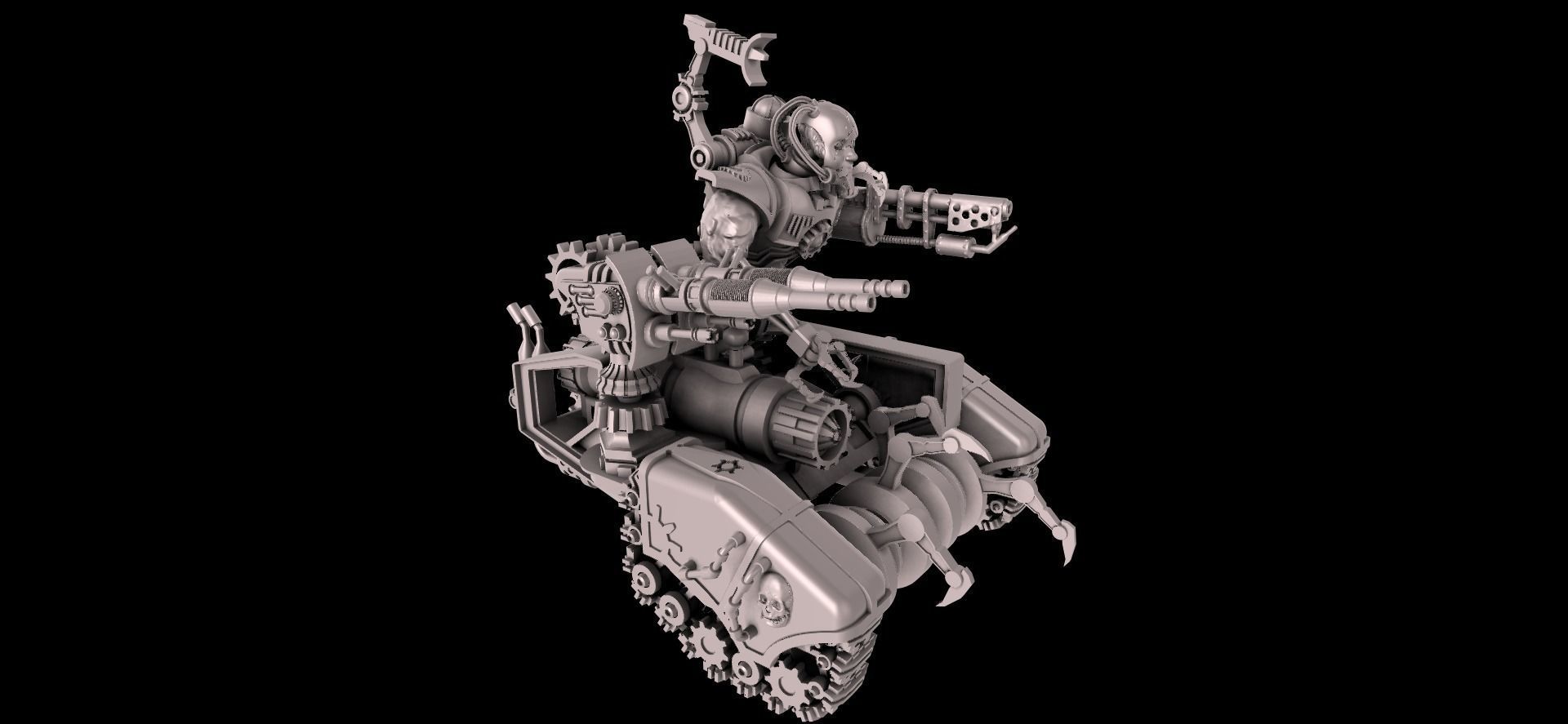 GRIM BREAKER TANK DROIDS 3D print model_8