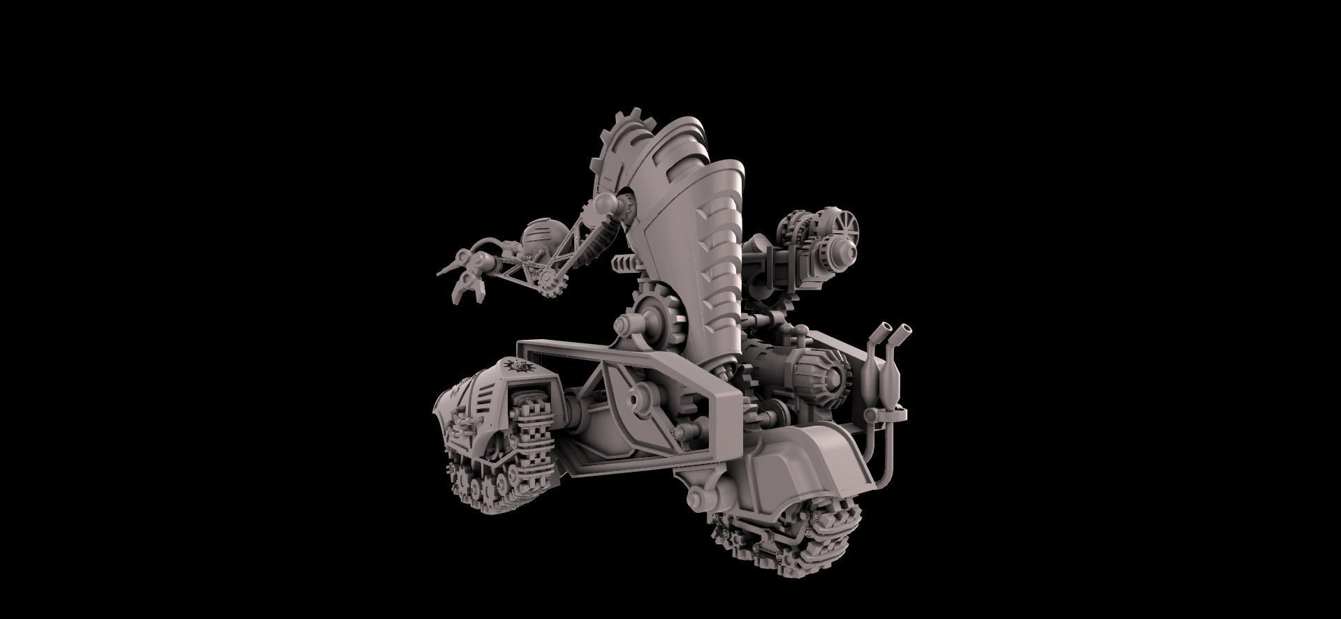 GRIM BREAKER TANK DROIDS 3D print model_7