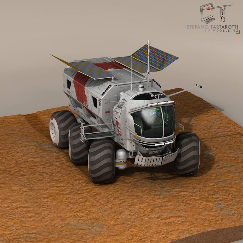 Lunar vehicles collection 3D model_30