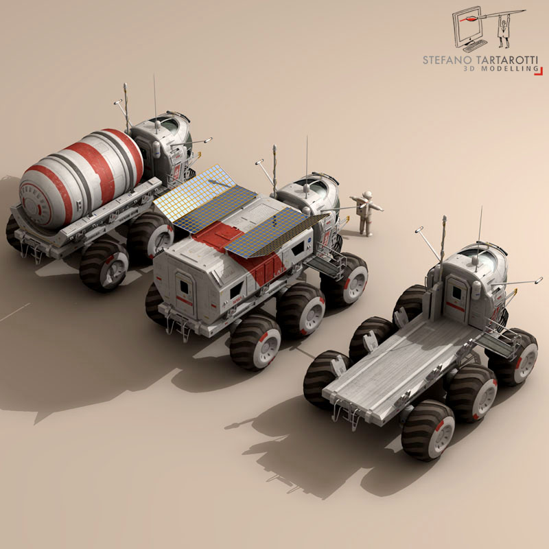 Lunar vehicles collection 3D model_17