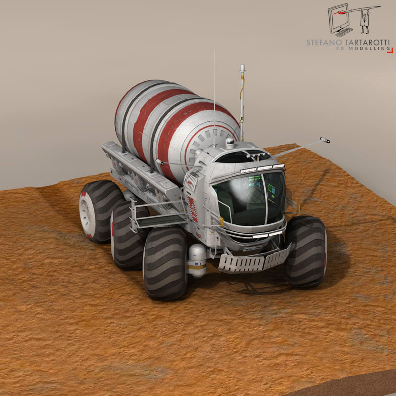 Lunar vehicles collection 3D model_18