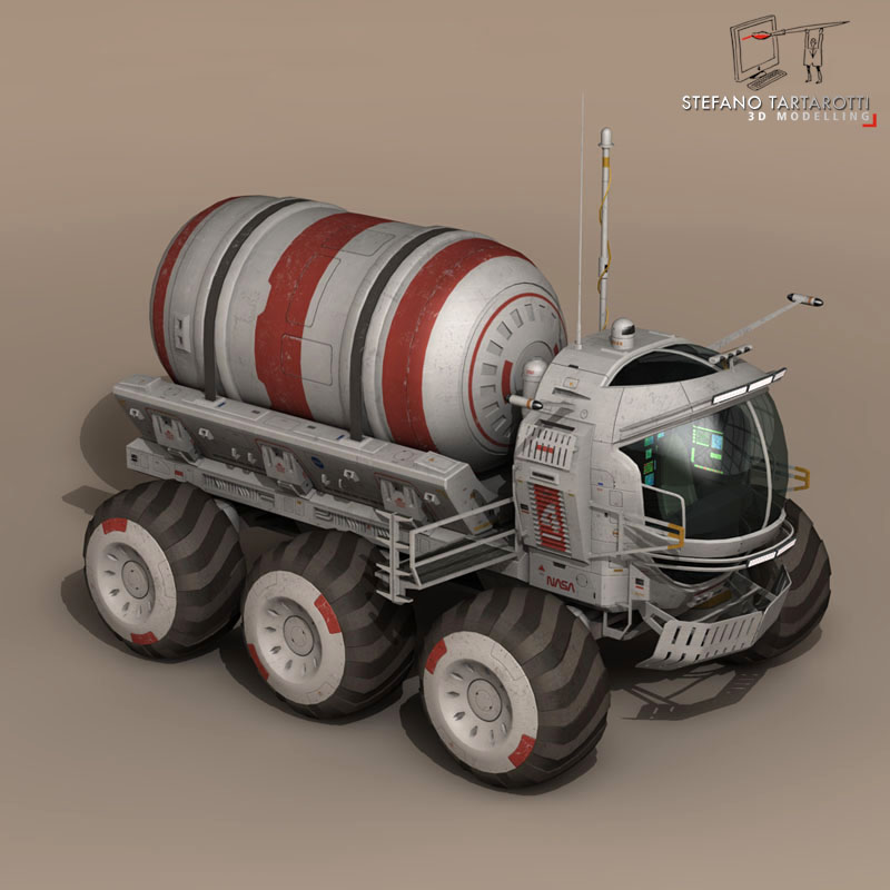 Lunar vehicles collection 3D model_19