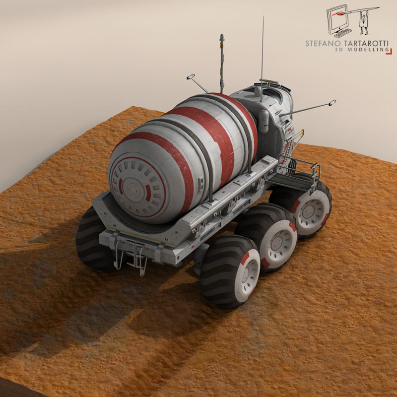 Lunar vehicles collection 3D model_26