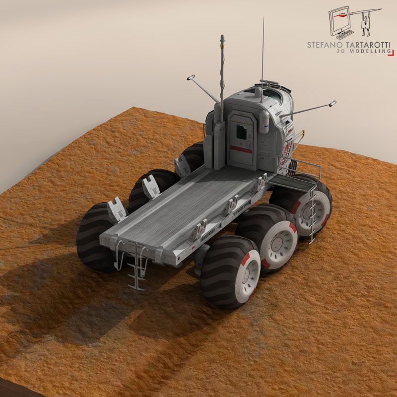 Lunar vehicles collection 3D model_28