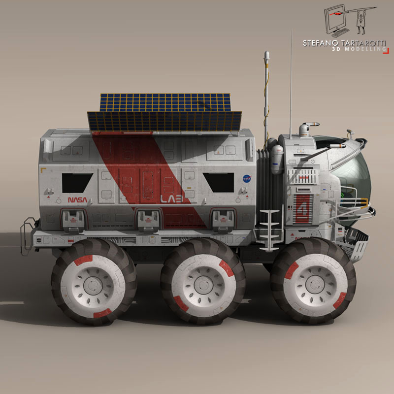 Lunar vehicles collection 3D model_15