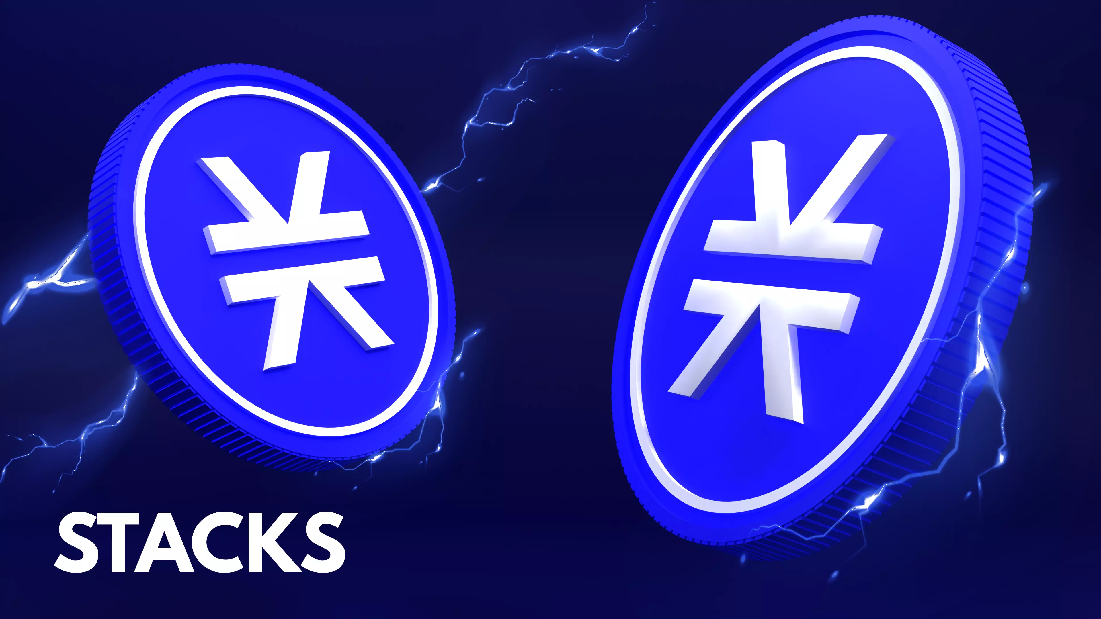 Stacks Coin 3D Model 3D model_0