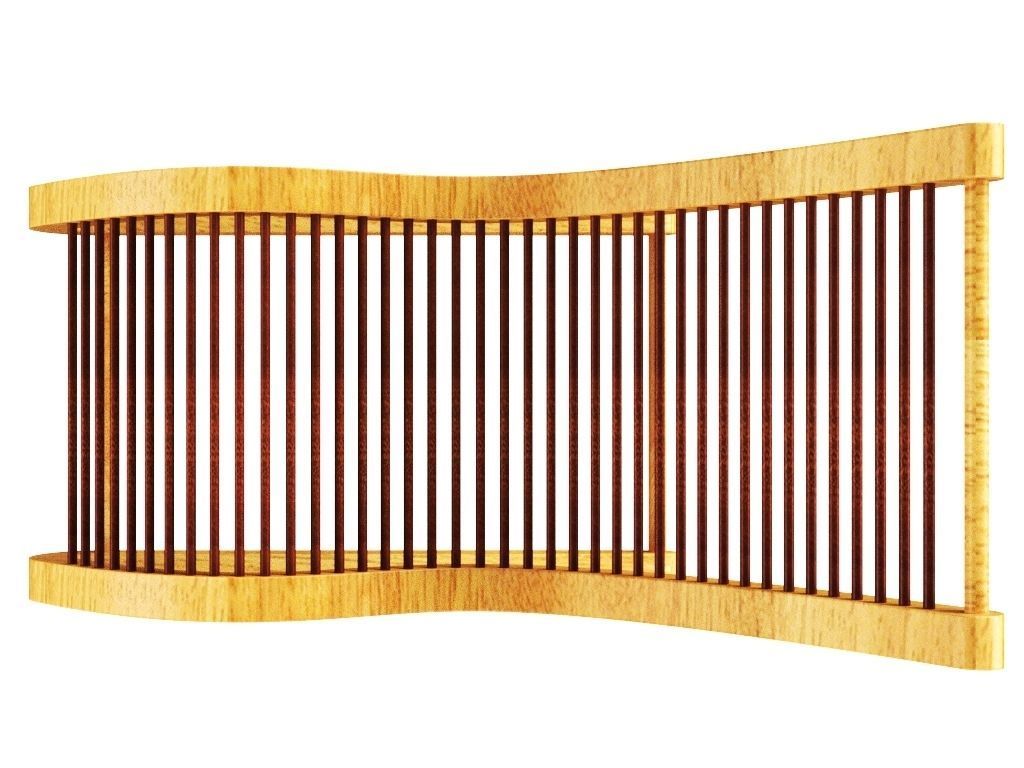 Lounge Chair Sunbed 3D model_8