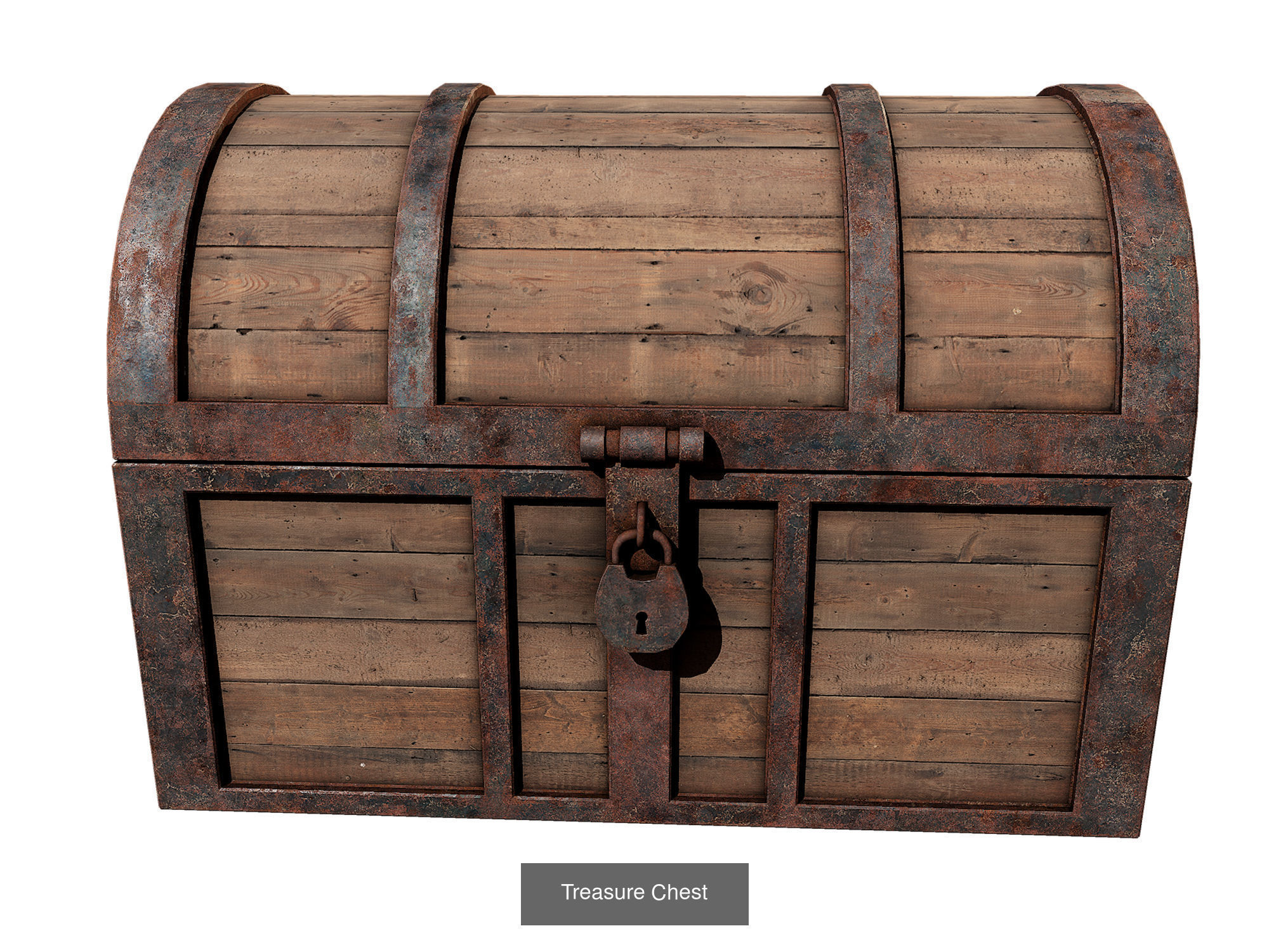 Medieval Collection 3D Model set of wooden _13