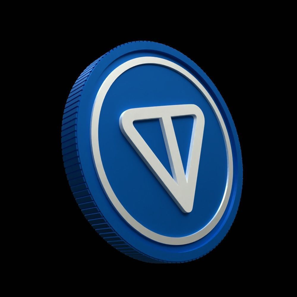 Toncoin 3D Model 3D model_3