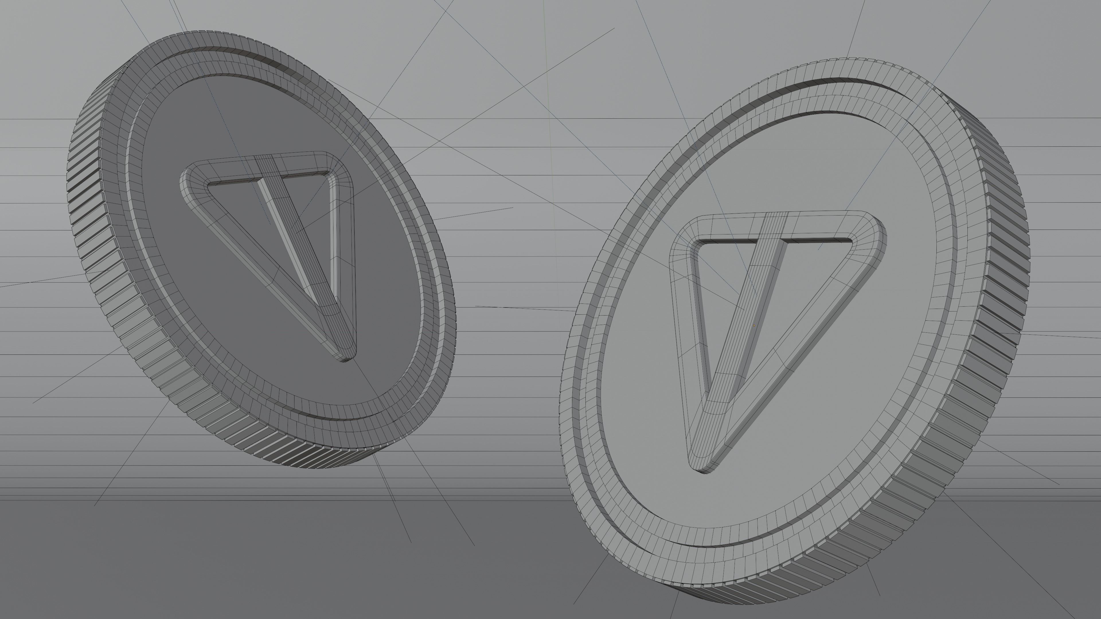 Toncoin 3D Model 3D model_2