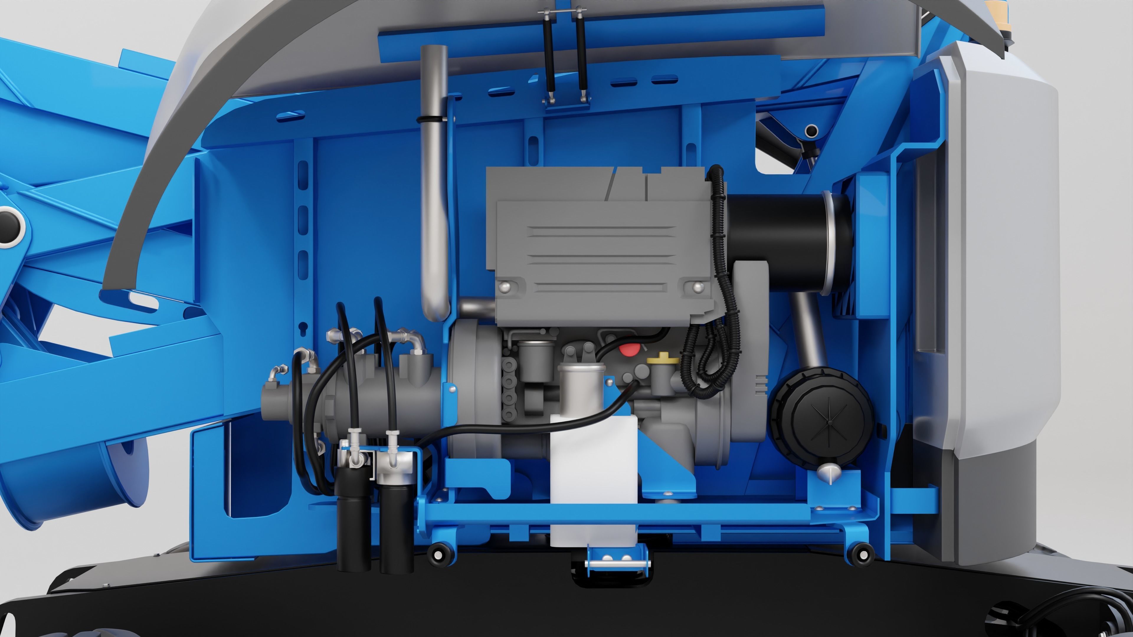 Genie Z 62 40 Articulated Boom Lifts  3D model_7