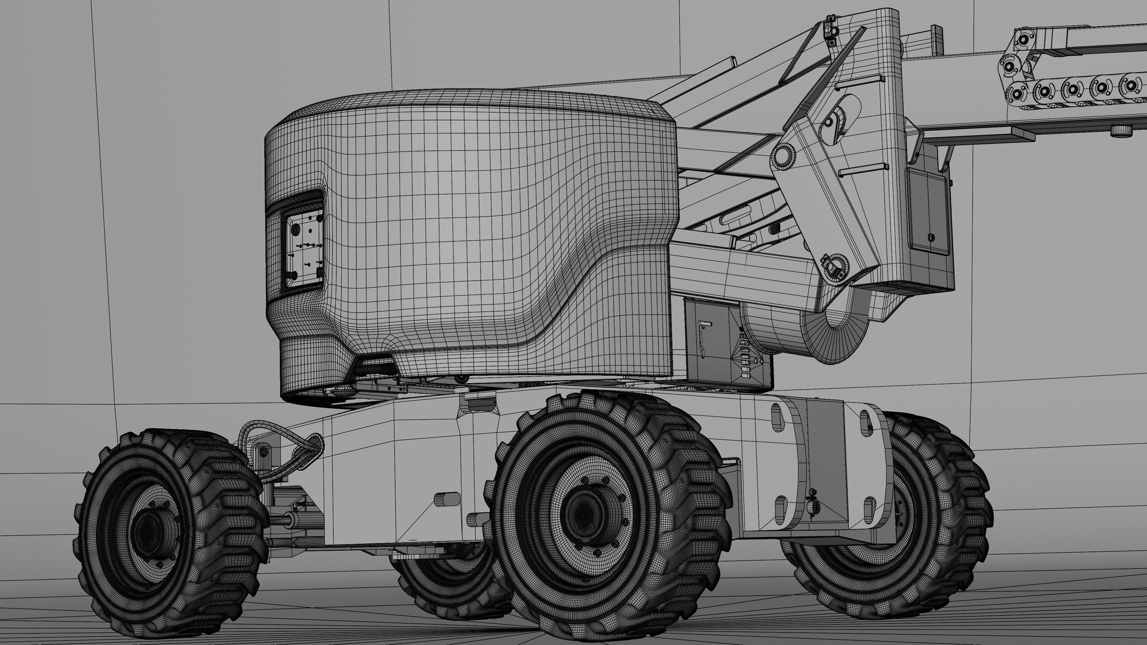 Genie Z 62 40 Articulated Boom Lifts  3D model_13