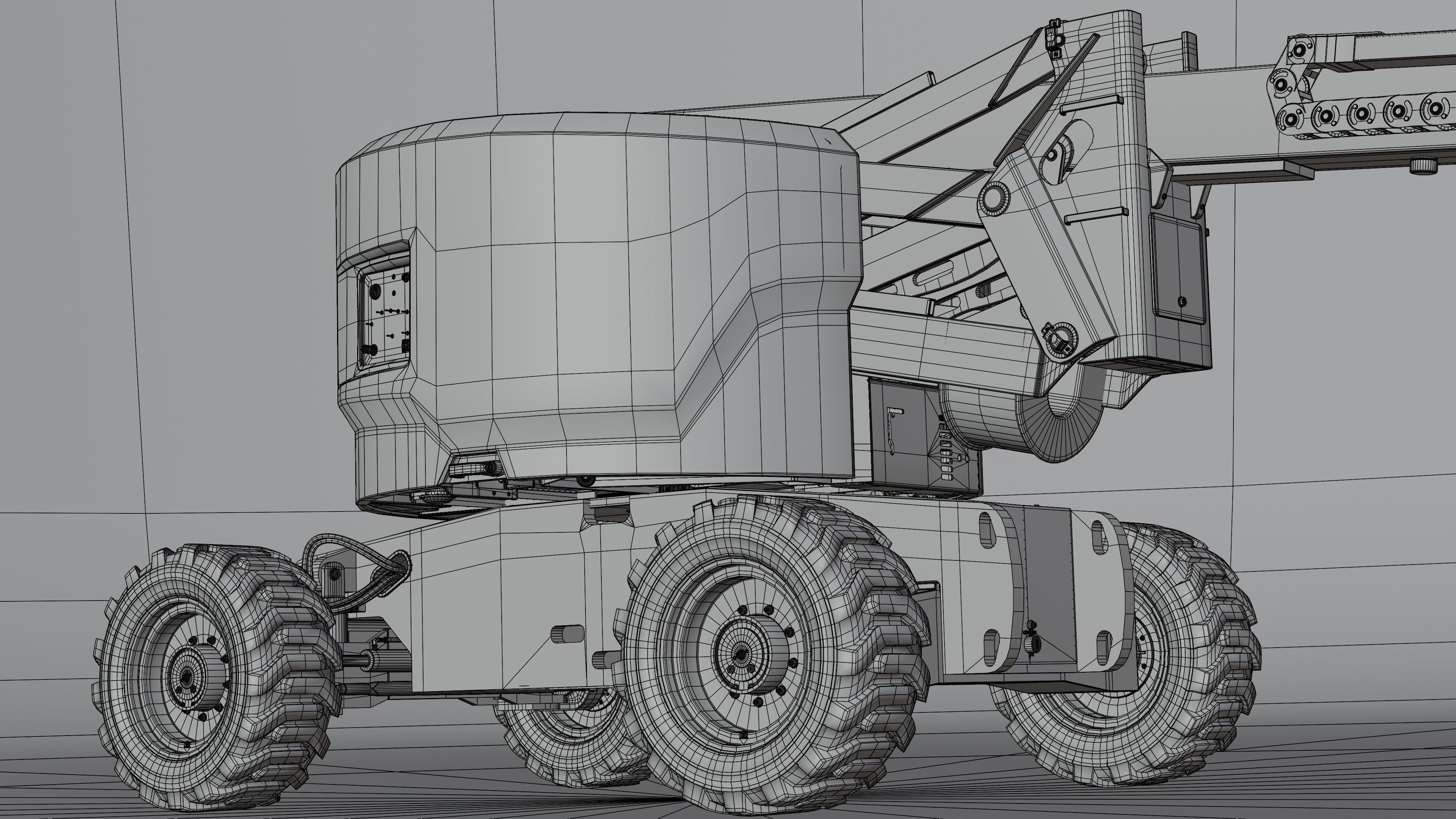 Genie Z 62 40 Articulated Boom Lifts  3D model_10