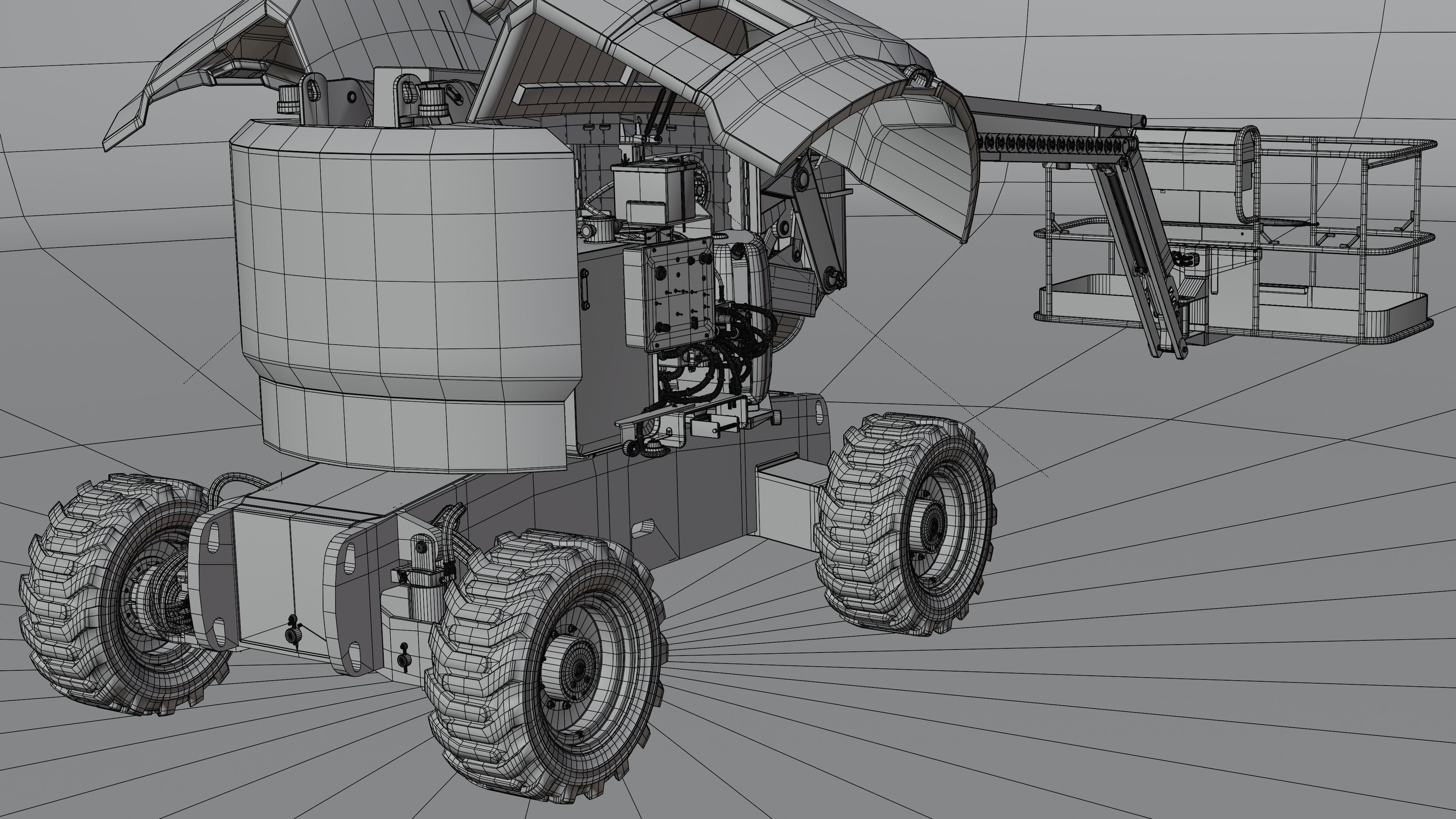 Genie Z 62 40 Articulated Boom Lifts  3D model_9