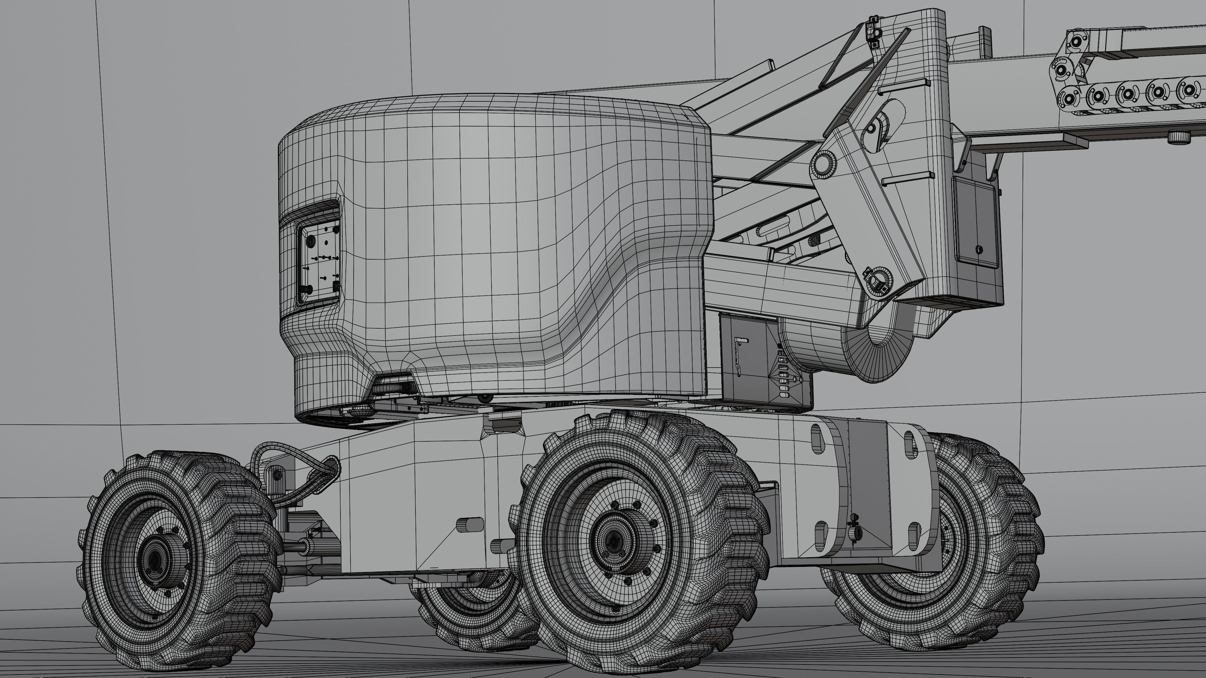 Genie Z 62 40 Articulated Boom Lifts  3D model_11