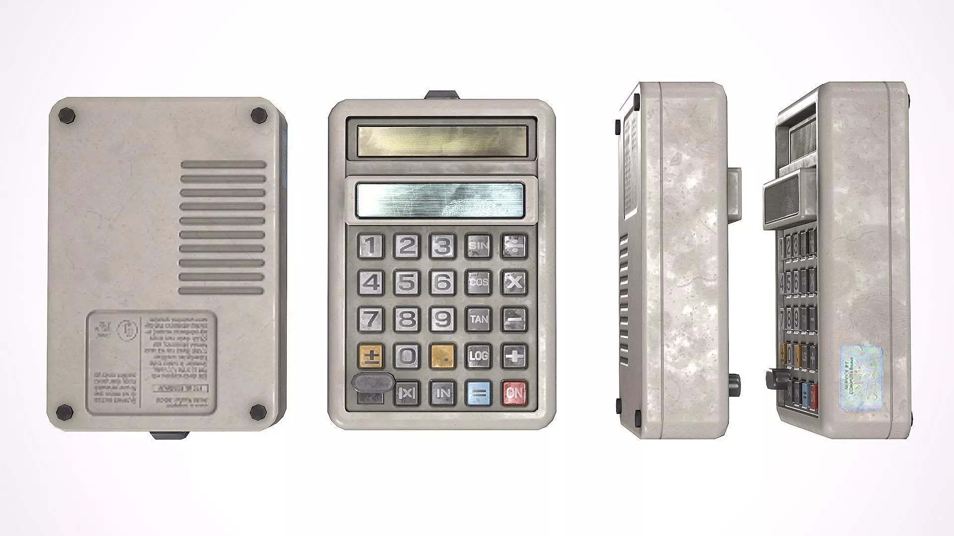Calculator Vol 1 S2 Low-poly 3D model_0