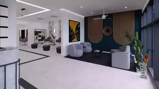 BEAUTY SALON 3D model